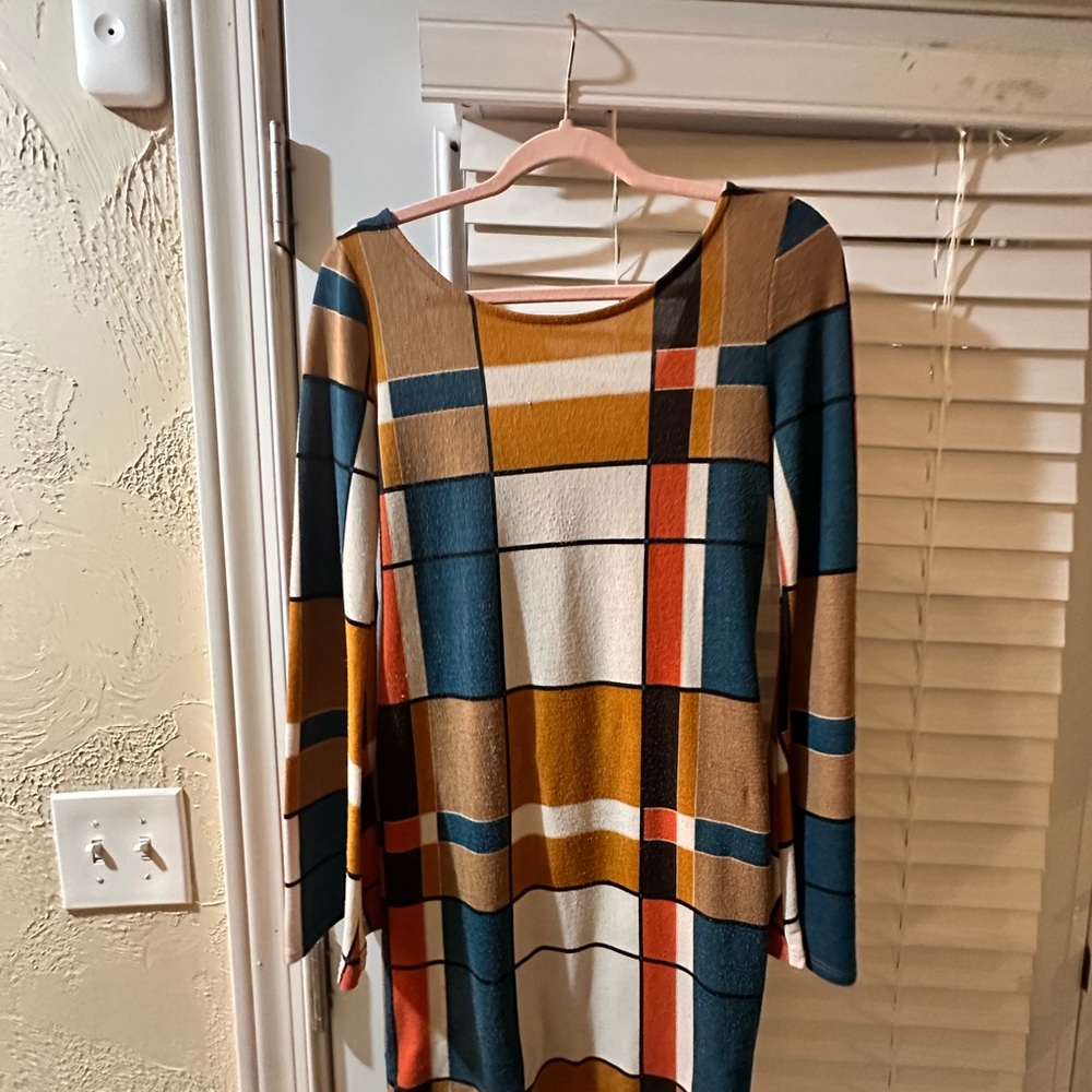 Color block dress